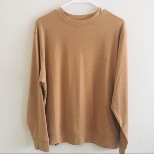 Gold Long Sleeve Sweater/Top
